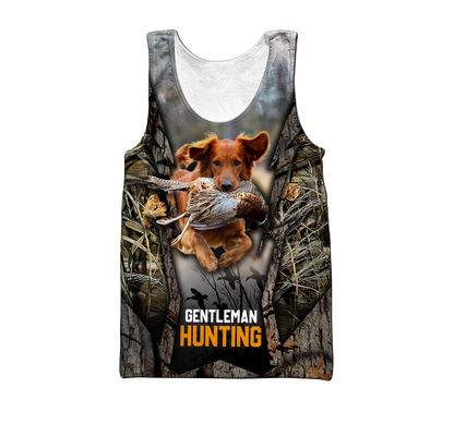 Deer Hunting 3D Over Printed Unisex Deluxe Hoodie ML VP20112005