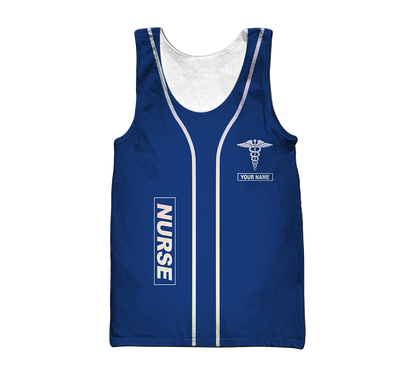 Premium Nurse Customize 3D All Over Printed Unisex Shirts