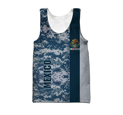 Personalized Mexico 3D All Over Printed Unisex Shirts