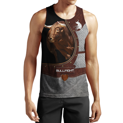 Bullfight Persionalized Your Name 3D All Over Printed Shirts JJ24052102 KT