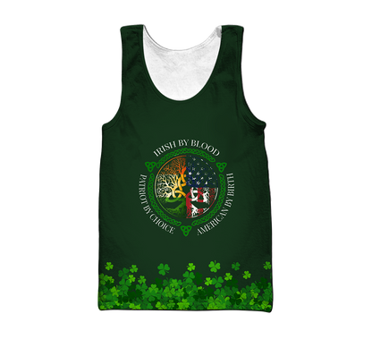 Customize Name Irish Blood Hoodie For Men And Women MH02022101