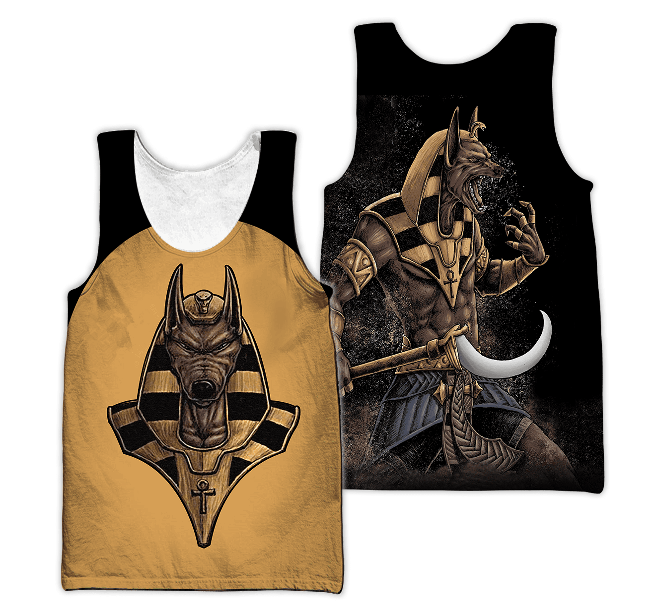 Gods of Egypt - Anubis 3D All Over Printed Unisex Shirts