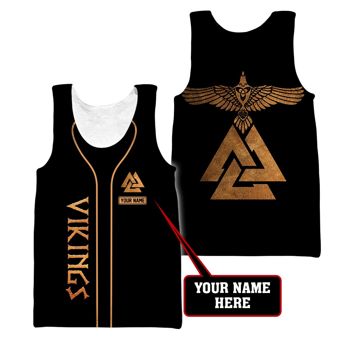 Personalized Premium Viking 3D Printed Unisex Shirts AM15042104