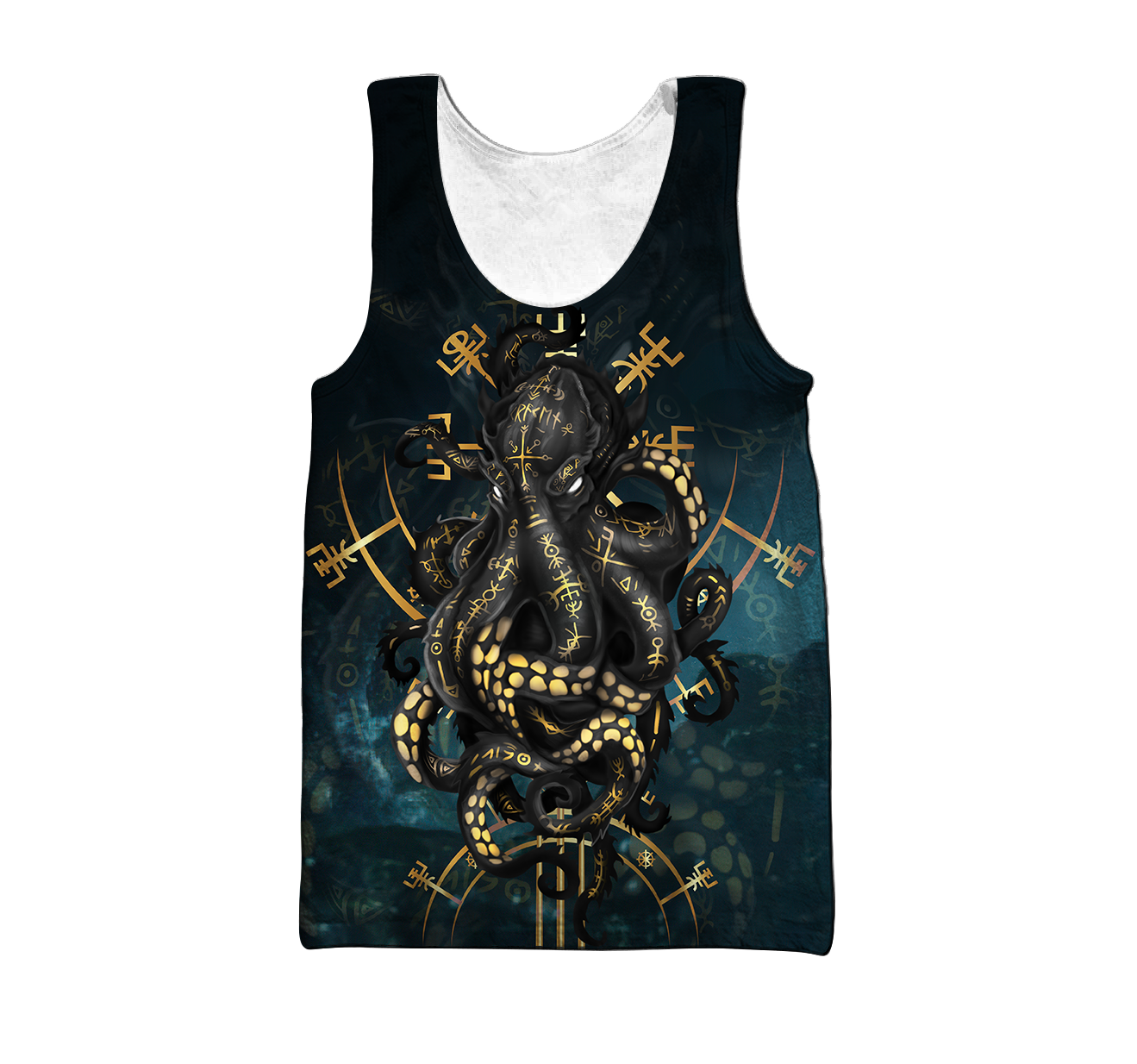 Premium Unisex Hoodie Kraken Octopus King of The Seven Seas II ML
