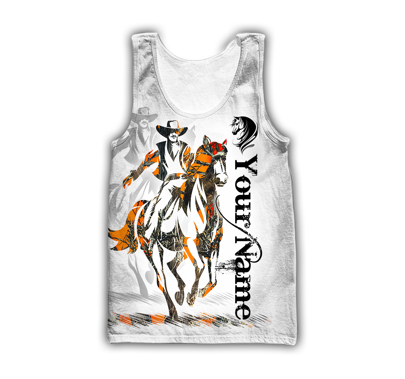 Personalized Name Rodeo 3D All Over Printed Unisex Shirts Cowboy Tattoo