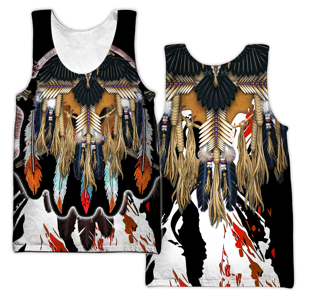 Native American 3D All Over Printed Unisex Shirts