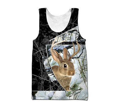 Premium Jackalope Customize 3D All Over Printed Unisex Shirts