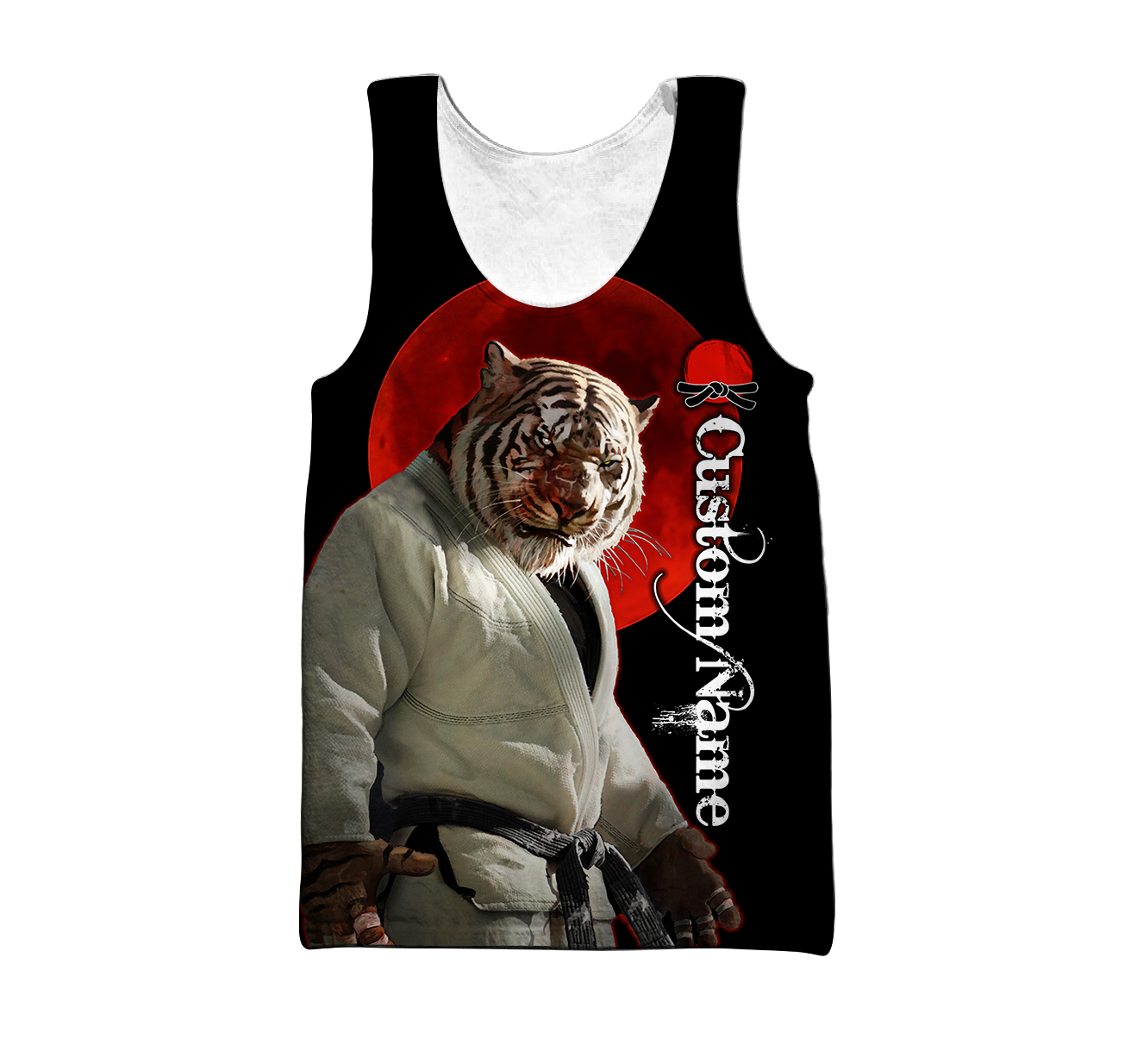 Customize Name Martial Tiger Art Hoodie For Men And Women DA03042104
