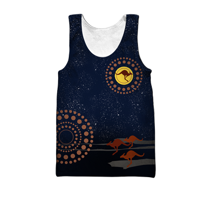 Australia Aboriginal 3D All Over Printed Unisex Shirts
