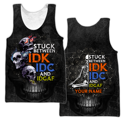 Customize Name Stuck Skull Hoodie For Men And Women TNA23032103