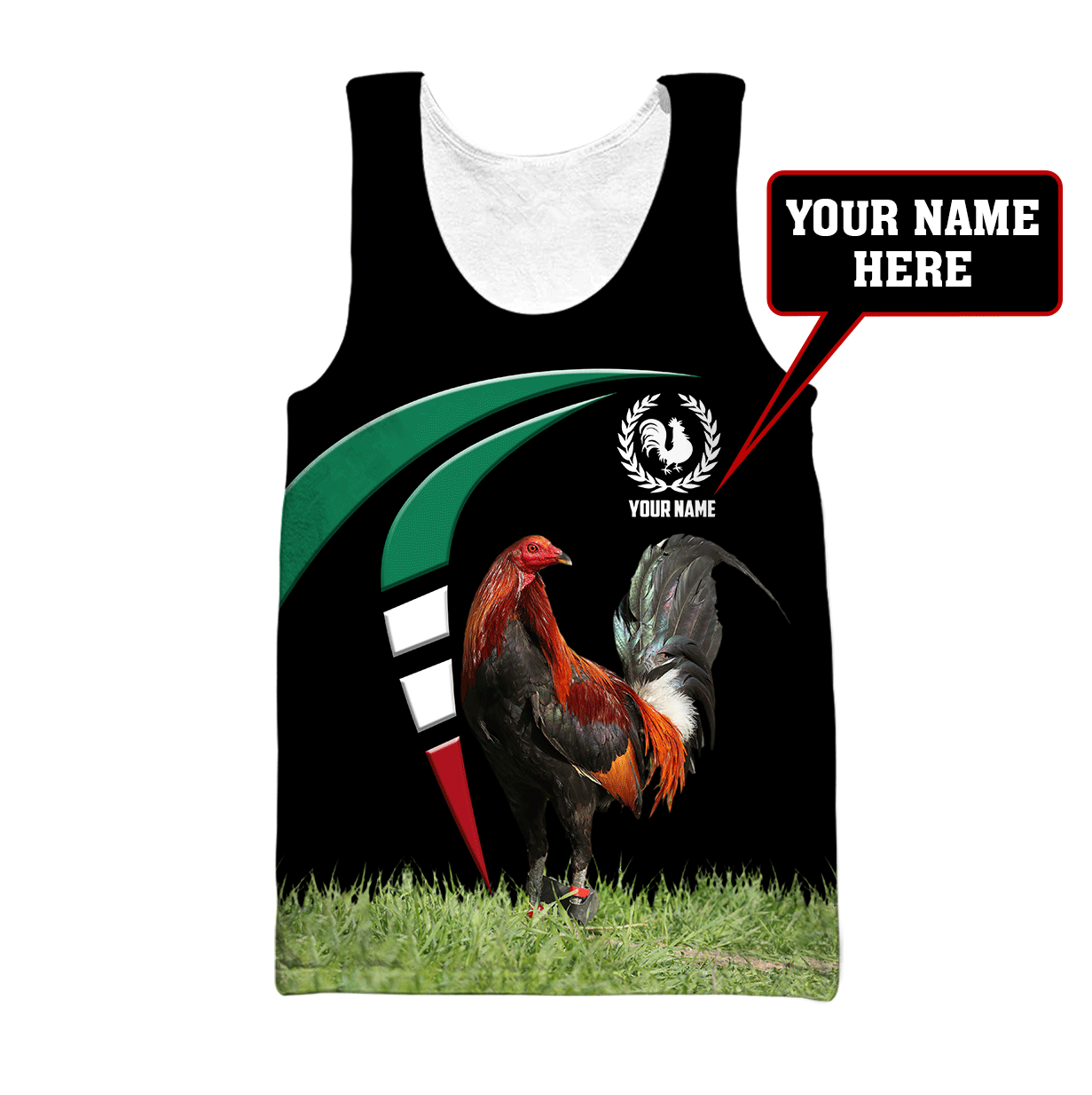 Personalized Rooster 3D Printed Unisex Shirts AM13052103