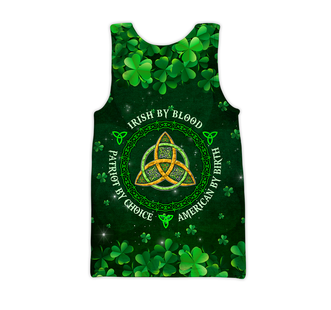 Irish By Blood Custom Name 3D All Over Printed Shirts For Men and Women
