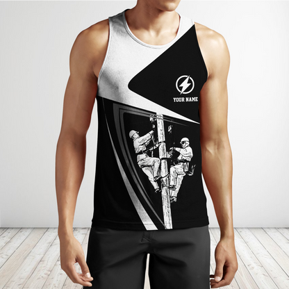 Customize Name Electrician 3D All Over Printed Unisex Shirts MH08052101