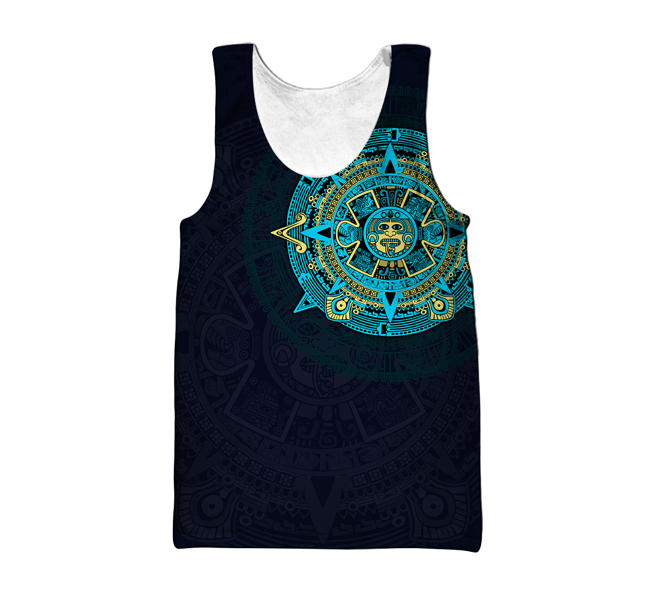 Premium Aztec Mexico 3D All Over Printed Shirts S