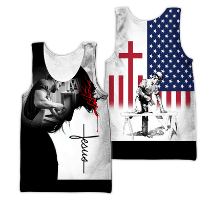 Premium Jesus Carpenter 3D All Over Printed Unisex