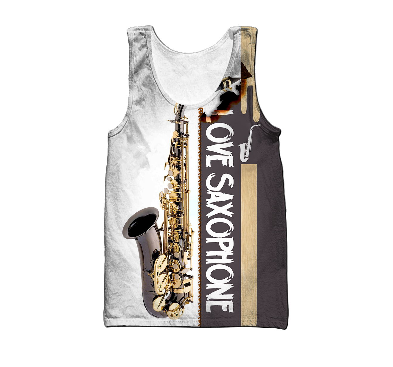Saxophone Musical Instrument 3D All Over Printed Shirts For Men And Women