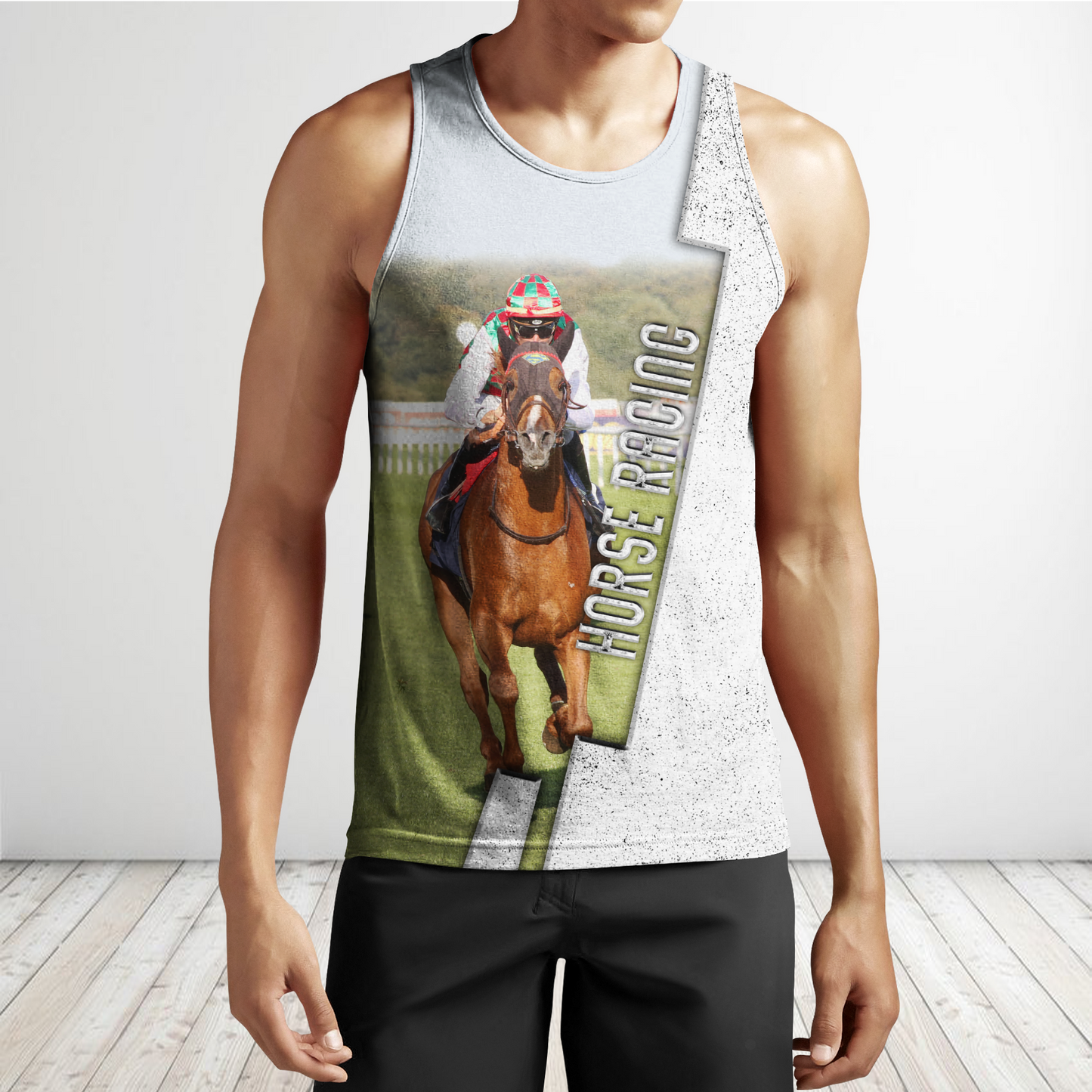 Racing Horse 3D All Over Printed Unisex Shirts