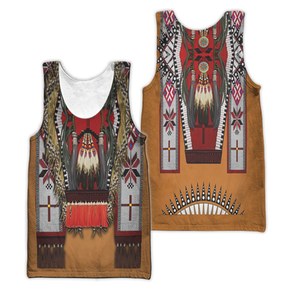 Native American 3D All Over Printed Unisex Shirts
