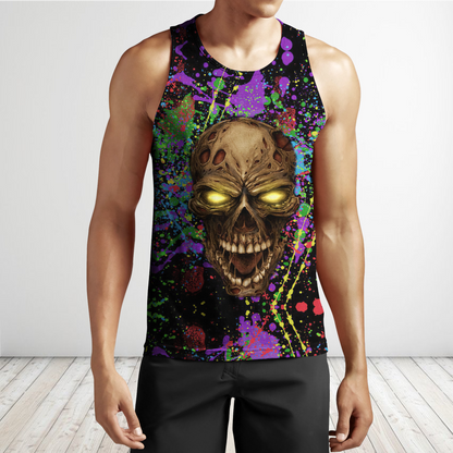 Colorful Skull Hoodie For Men And Women MH25012103