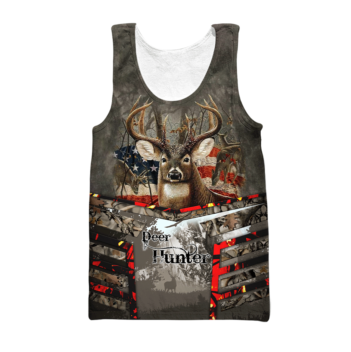 Deer Hunting Personalized Name 3D All Over Printed Shirts AM19052102
