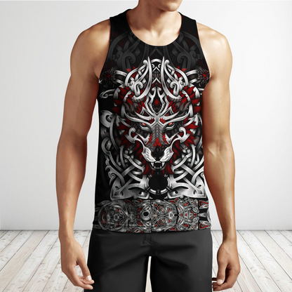 Wolf Viking 3D All Over Printed Unisex Shirt