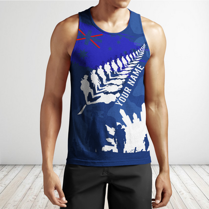 Personalized Name Anzac Day 3D All Over Printed Unisex Shirts