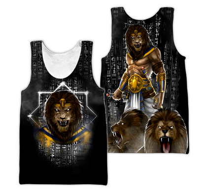The Gods of Egypt - Maahes 3D All Over Printed Unisex Shirts