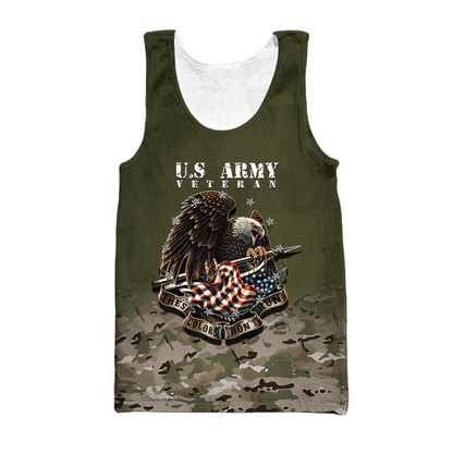 US Veteran 3D All Over Printed Hoodie AM25052102