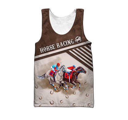Personalized Horse Racing 3D All Over Printed Unisex Shirts