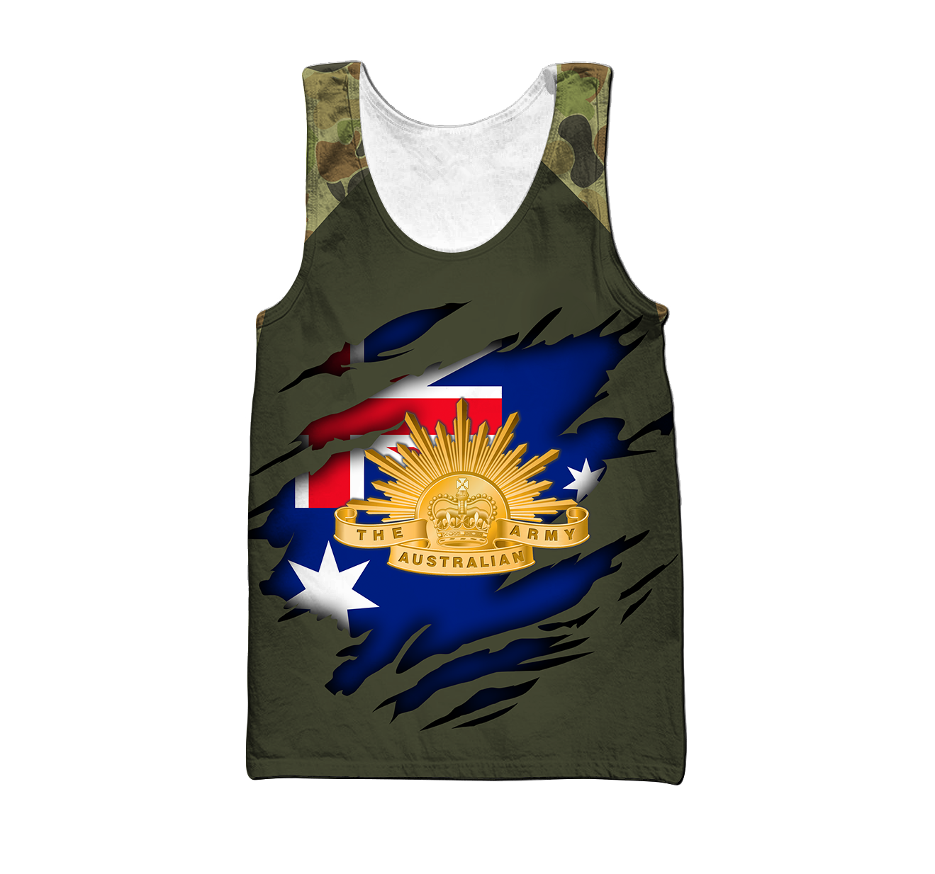 Personalized Australian Army Just The Tip I Promise 3D Printed Unisex Shirts TN