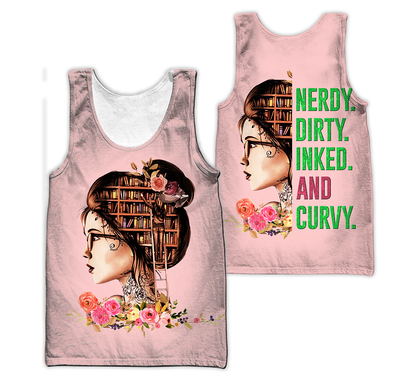 3D All Over Printed Book Lovers  Unisex Shirts SN03022103 Custom Name XT