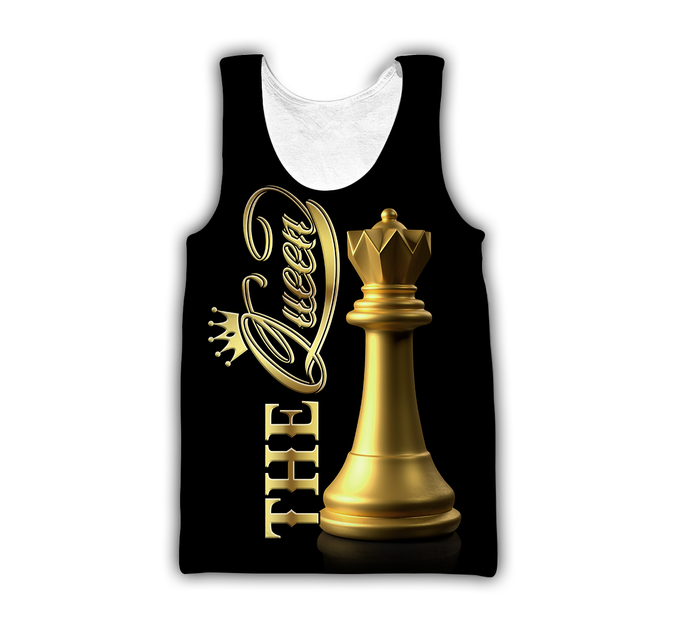 3D All Over Printed Chess Lovers- Queen Unisex Shirts  NTN17022101 Custom Name XT