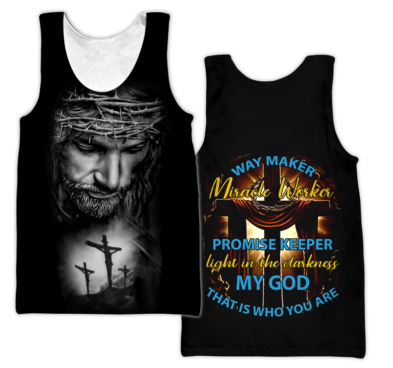 Premium Christian Jesus 3D All Over Printed Unisex Shirts TNA17022101
