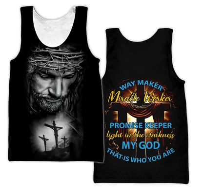 Premium Christian Jesus 3D All Over Printed Unisex Shirts TNA17022101