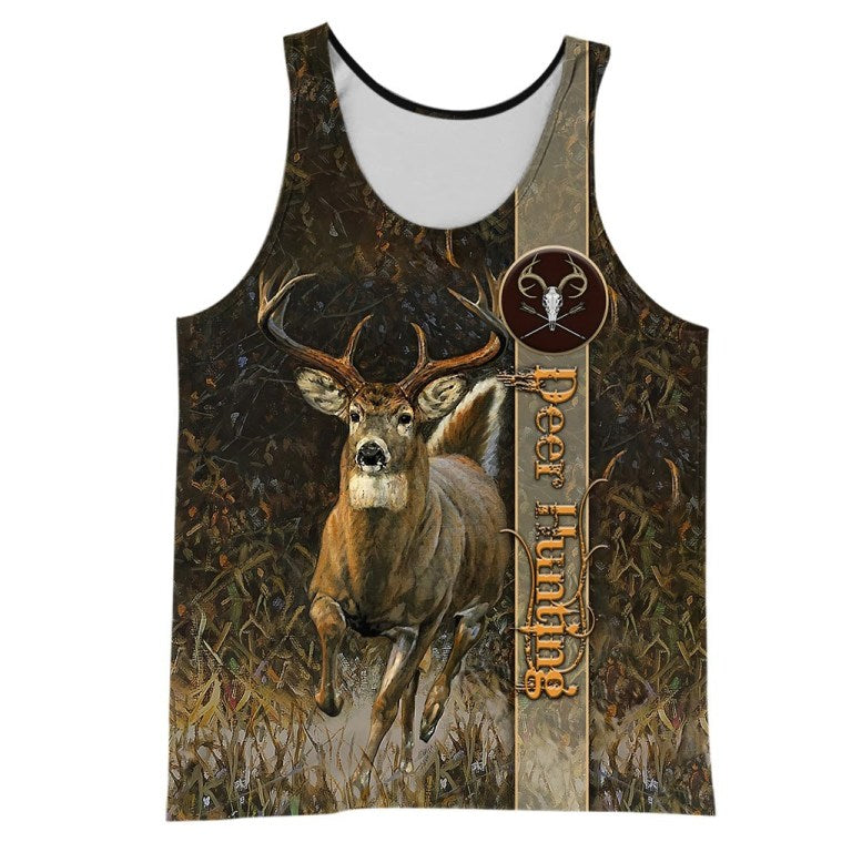 Premium Personalized Name Hunting 3D All Over Printed Unisex Shirts