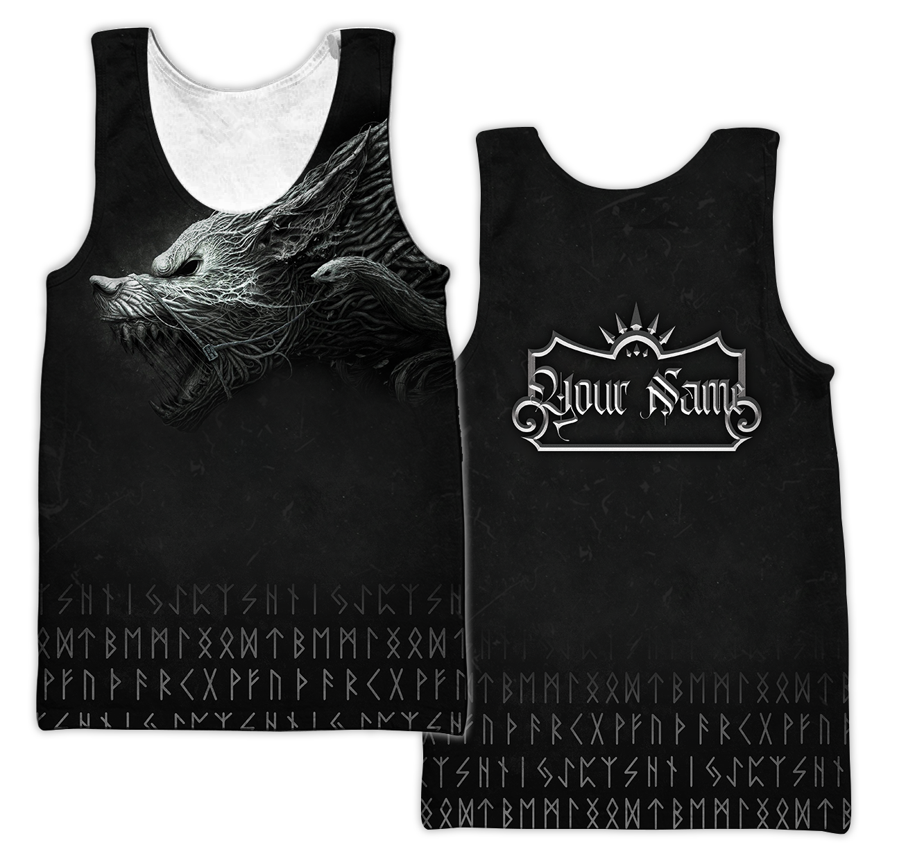 Customize Name Fenrir Viking Hoodie For Men And Women DQB10062101