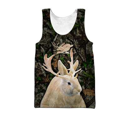 Premium Jackalope 3D All Over Printed Unisex Shirts