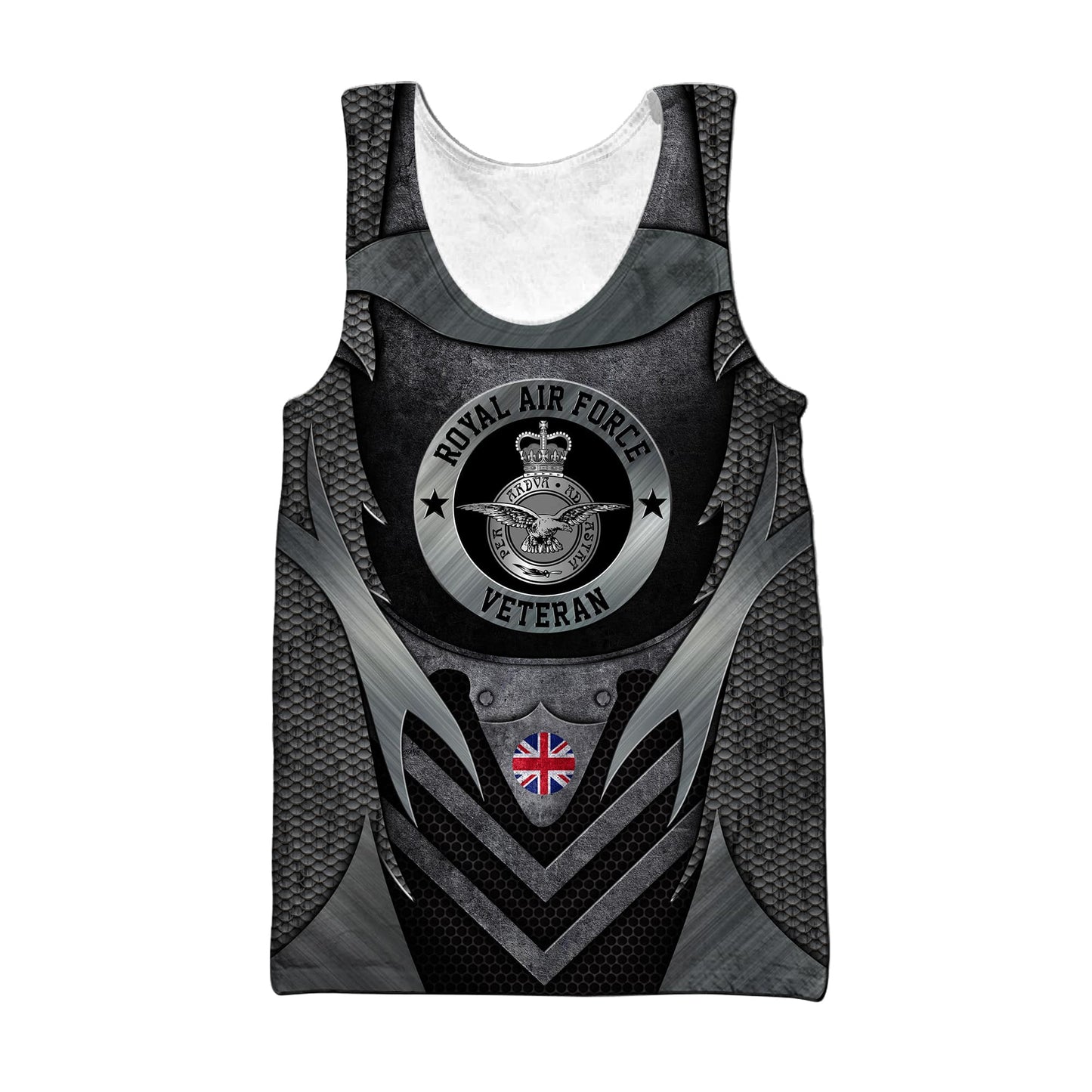 Custom Name XT British RAF 3D Printed Shirts Pi13042106