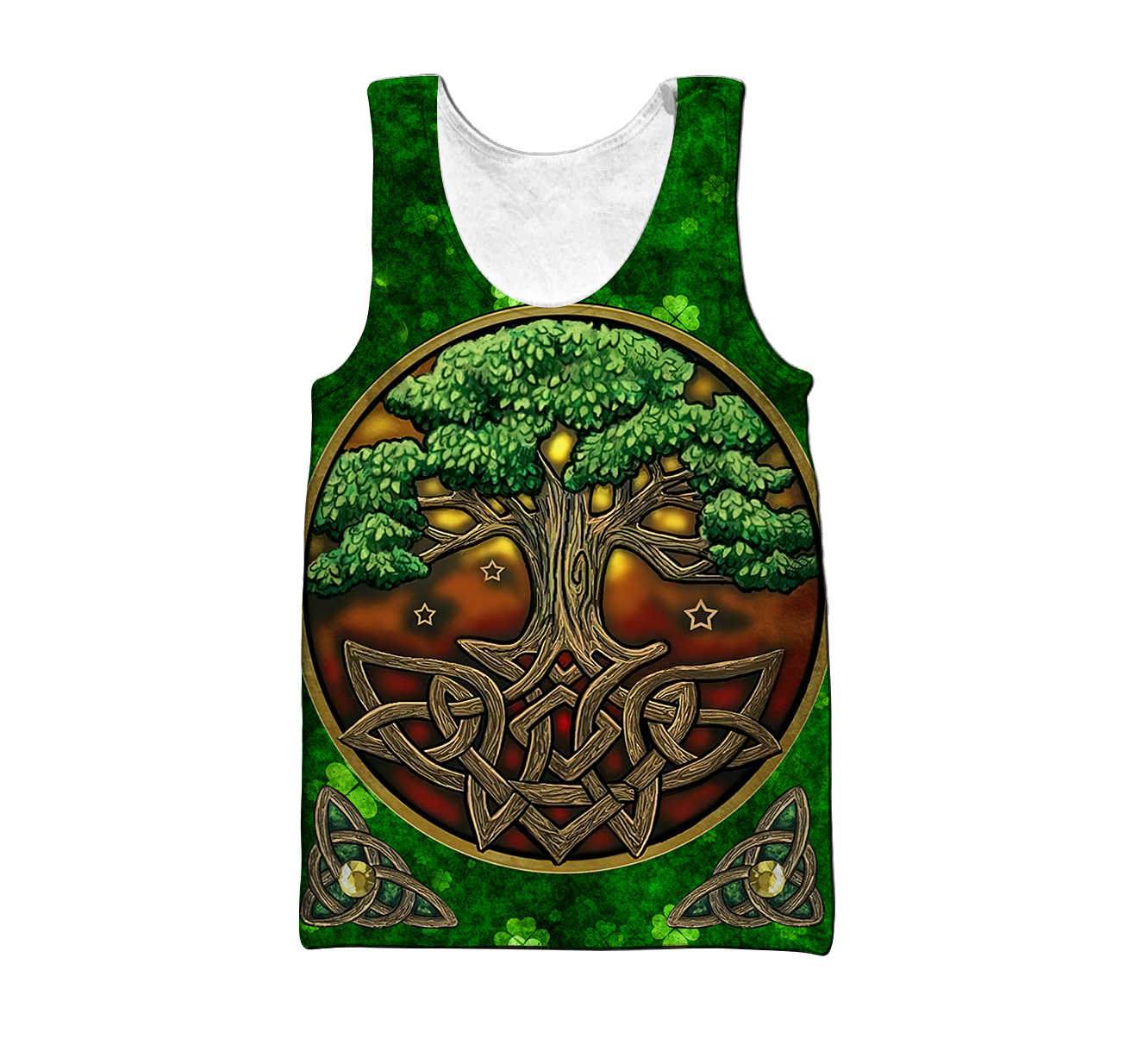 Premium Tree Of Life Irish Saint Patrick's Day 3D Printed Unisex Shirts TN