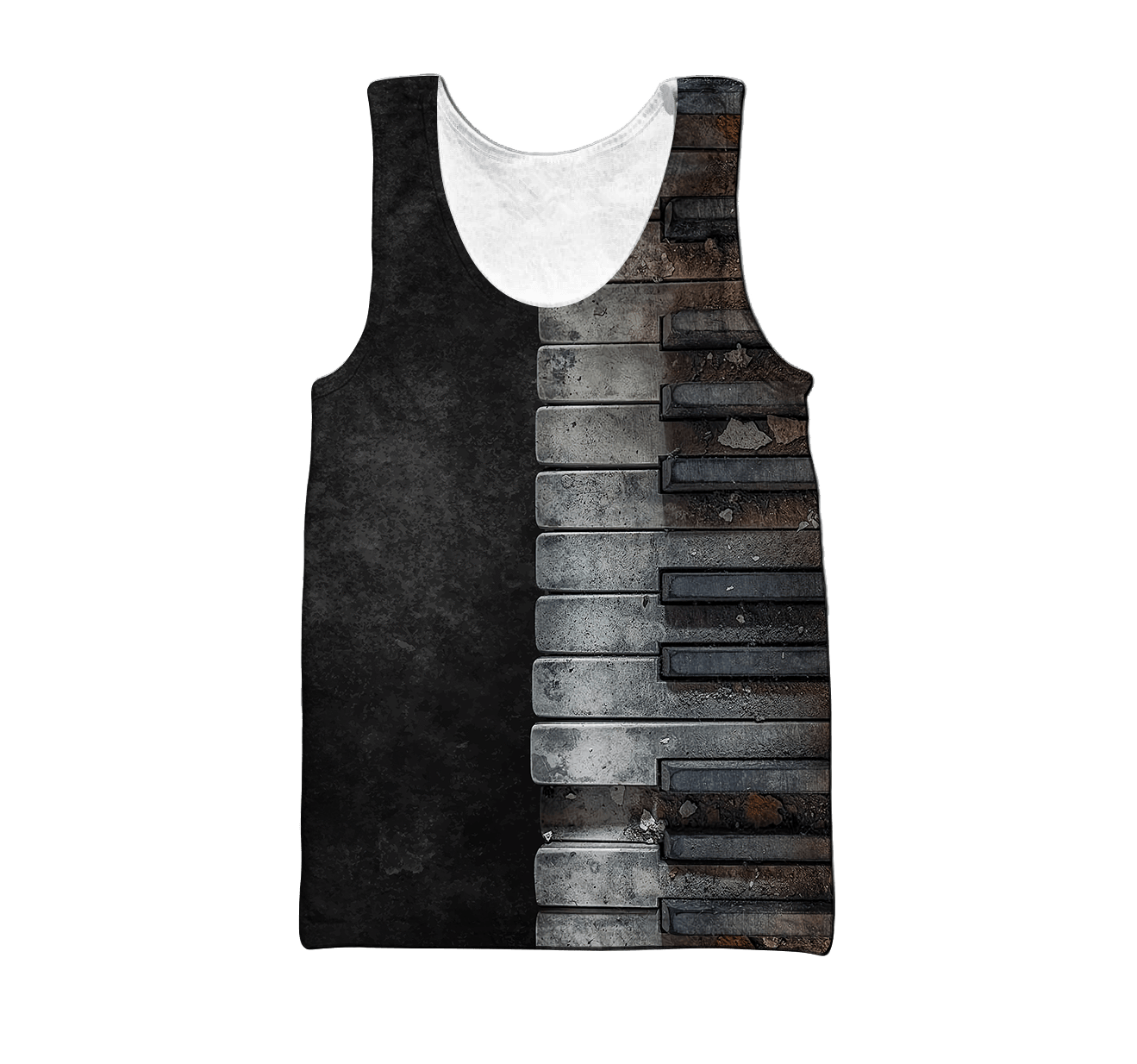 Piano 3D All Over Printed Hoodie For Men And Women