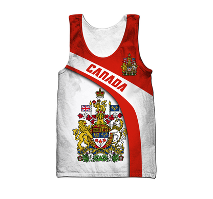 Custom Name XT Canada Day 3D Printed Shirts TNA26052103