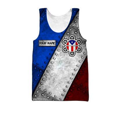 Customize Name Puerto Rico Soldier Hoodie For Men And Women TNA27032105