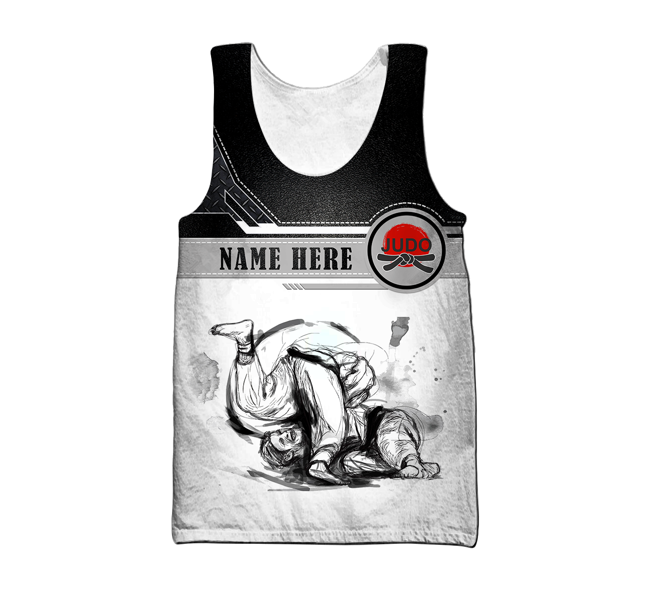 Customize Name Judo Combat Hoodie For Men And Women TNA05042104