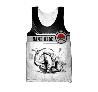 Customize Name Judo Combat Hoodie For Men And Women TNA05042104