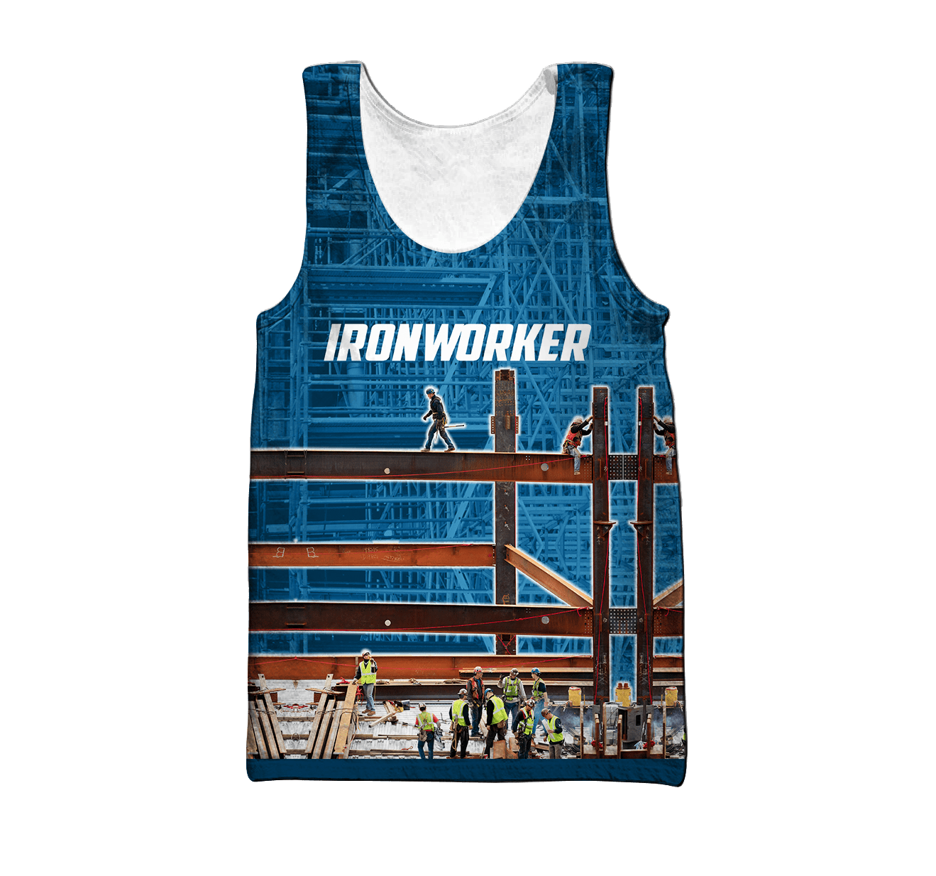 Premium 3D Printed Unisex Navy Ironworker Shirt MEI