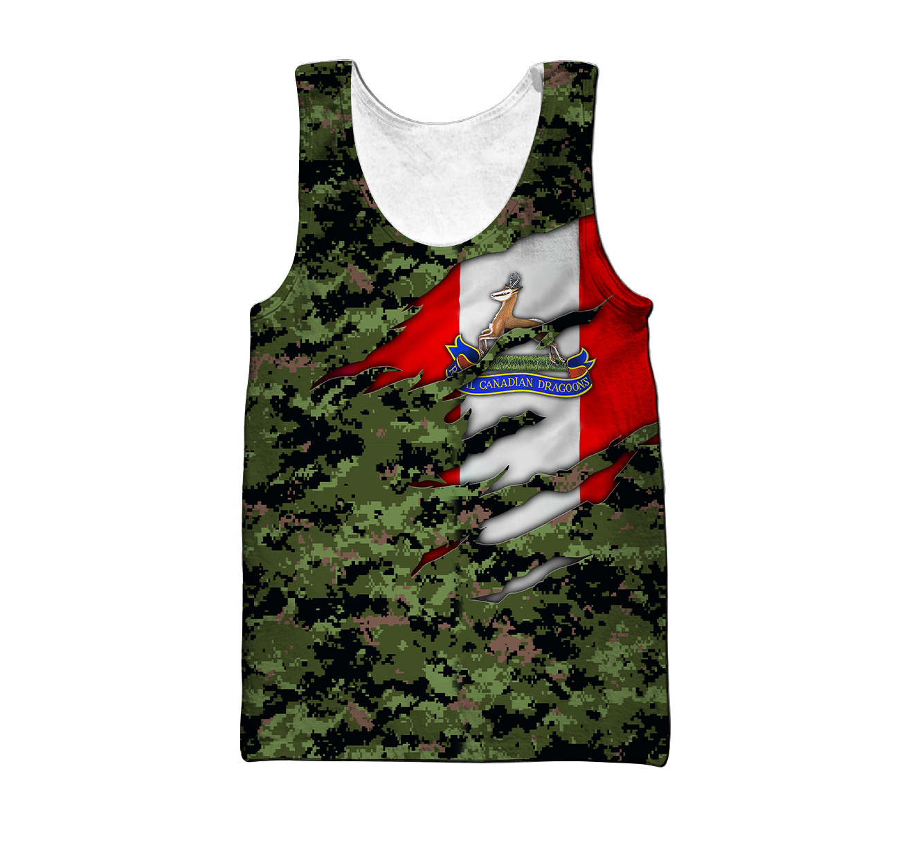 Royal Canadian Dragoons Pullover 3D All Over Printed Shirts PD12032103