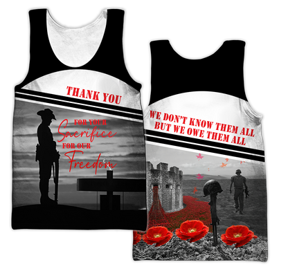 Premium Lest We Forget New Zealand Veteran 3D All Over Printed