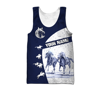 Personalized Horse Racing 3D All Over Printed Shirts For Men And Women TN