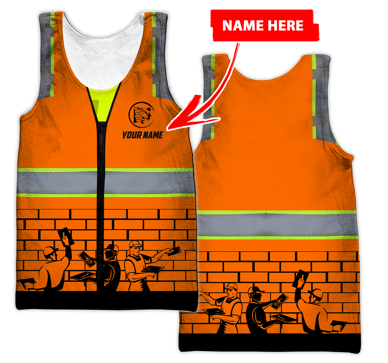 Personalized Name XT Plasterer 3D All Over Printed Clothes PD06032101