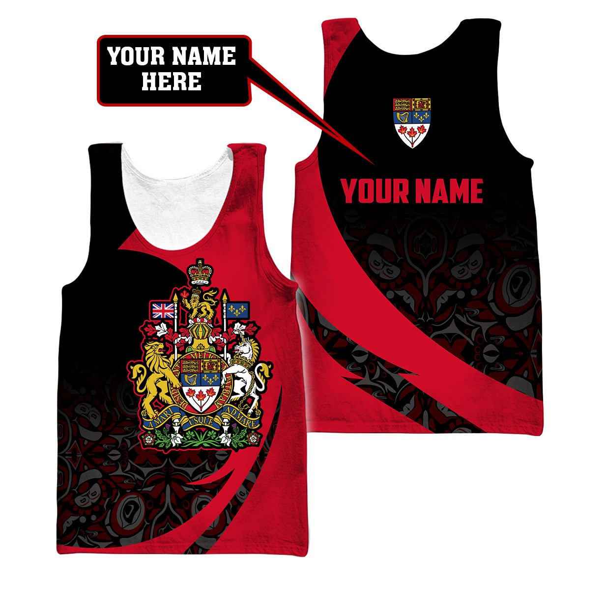 Personalized Name XT Canadian Day 3D All Over Printed Shirts AM26032106